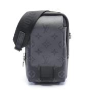 Pre-owned Leather louis-vuitton-bags Louis Vuitton Vintage , Black , D...