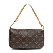 Pre-owned Canvas handbags Louis Vuitton Vintage , Brown , Dames