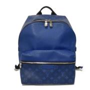 Pre-owned Fabric louis-vuitton-bags Louis Vuitton Vintage , Blue , Dam...