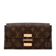 Pre-owned Fabric wallets Louis Vuitton Vintage , Brown , Dames