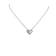 Pre-owned Platinum necklaces Tiffany & Co. Pre-owned , Gray , Dames