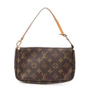 Pre-owned Canvas louis-vuitton-bags Louis Vuitton Vintage , Brown , Da...