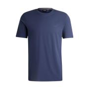 Katoenen T-shirt Boss , Blue , Heren