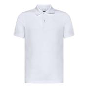 Wit Katoenen Poloshirt Tom Ford , White , Heren