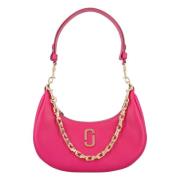 Roze Lippenstift Handtas Kleine Curve Tas Marc Jacobs , Pink , Dames