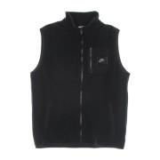 Mouwloos Polar Fleece Vest Zwart Nike , Black , Heren