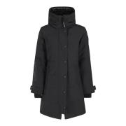 Stijlvolle Parka Jas voor Buitensportavonturen Canada Goose , Black , ...