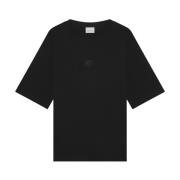 T-shirt Boxy Embroidered Black - XXS / Black / Unisex Filling Pieces ,...