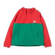 Twee-Tone Pullover Windbreaker in Kardinaal Groen Carhartt Wip , Green...