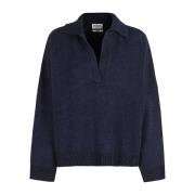 Gebreide Pullover voor Guardian Stijl Essentiel Antwerp , Blue , Dames