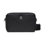 Essentiële Camera Tas voor Vrouwen Tommy Hilfiger , Black , Dames