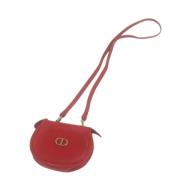 Pre-owned Leather dior-bags Dior Vintage , Red , Dames