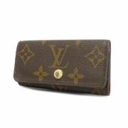 Pre-owned Fabric key-holders Louis Vuitton Vintage , Brown , Dames