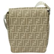 Pre-owned Canvas fendi-bags Fendi Vintage , Beige , Dames