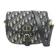 Pre-owned Fabric dior-bags Dior Vintage , Blue , Dames