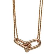 Pre-owned Rose Gold necklaces Tiffany & Co. Pre-owned , Yellow , Dames