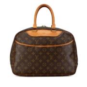 Pre-owned Canvas handbags Louis Vuitton Vintage , Brown , Dames