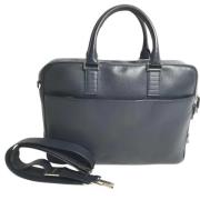 Pre-owned Leather dior-bags Dior Vintage , Blue , Heren