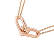 Pre-owned Rose Gold necklaces Tiffany & Co. Pre-owned , Yellow , Dames