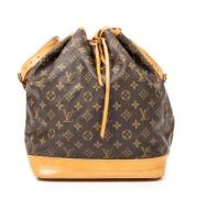 Pre-owned Canvas louis-vuitton-bags Louis Vuitton Vintage , Brown , Da...