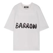 T-shirt met print Barrow , White , Unisex