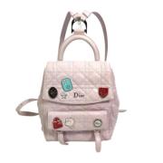 Pre-owned Leather dior-bags Dior Vintage , Pink , Dames