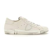 Witte Sneakers Parijse Stijl Philippe Model , White , Heren