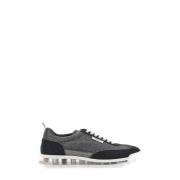 Wol Tech Runner Sneaker Made in Italy Thom Browne , Gray , Heren