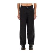 Pu katoenen jeans gemaakt in China Awake NY , Black , Heren