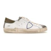 Witte Sneakers Parijse Stijl Philippe Model , White , Heren