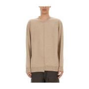 Luxe Cashmere Sweater, Regular Fit, Made in Italy UMA Wang , Beige , H...