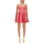 Katoenmix 'Landscap' Jurk Staud , Pink , Dames