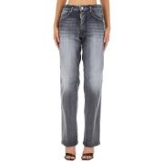 Slim Fit San Diego Jeans Dsquared2 , Gray , Dames