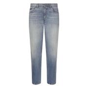 Slim Fit Jeans Dolce & Gabbana , Blue , Heren