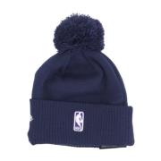 NBA City Night Alt Pom Pom Hat New Era , Blue , Heren