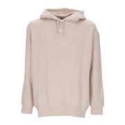 Essentiële Fleece Hoodie Sanddrift/Wit Nike , Beige , Dames