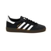 Zwarte Handball Spezial Sneakers Adidas Originals , Black , Heren