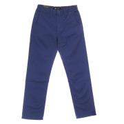 Relaxte Chino Lange Broek True Navy Vans , Blue , Heren