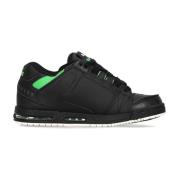 Gepolsterde Veterschoenen Skate Zwart/Groen Globe , Black , Heren