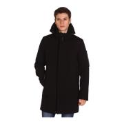 Zwarte Parka Albali ND 02 Peuterey , Black , Heren