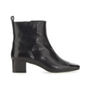 Leren Extime Boot Made in Italy Carel , Black , Dames