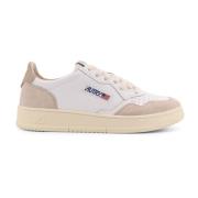 Lage leren en suède sneakers Autry , White , Dames