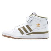 Forum Mid Sneakers Adidas , White , Heren