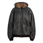 Stijlvolle Bomberjack Balenciaga , Brown , Dames