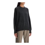 Kasjmier Crewneck Pullover Sweater Loulou Studio , Gray , Dames