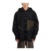 Tour Hoodie Zwart Bruin Rick Owens , Black , Heren