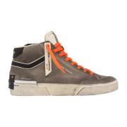 Grijze Sneakers voor een stijlvolle look Crime London , Gray , Heren