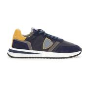 Blauwe Sneakers Philippe Model , Blue , Heren