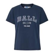 Sky Captain Tee Top Ball , Blue , Dames