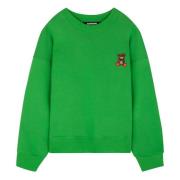 Iconische Teddy Sweater Barrow , Green , Unisex